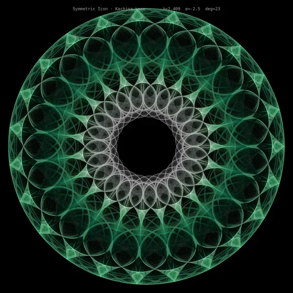 Kachina Lace — generative mathematical art